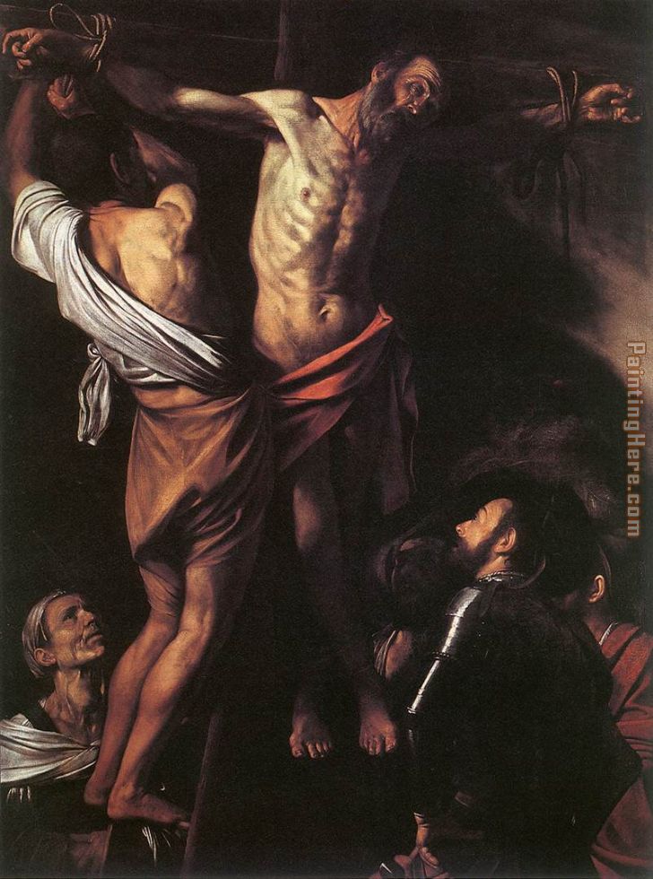 Caravaggio The Crucifixion of St. Andrew